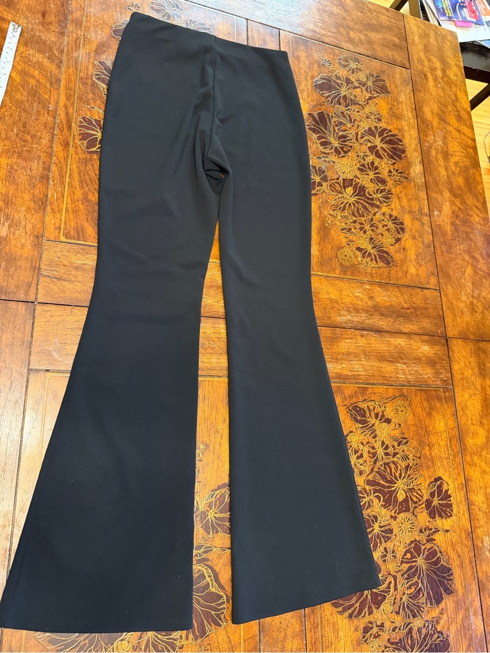 H&M Black Boot Cut Flare Pants